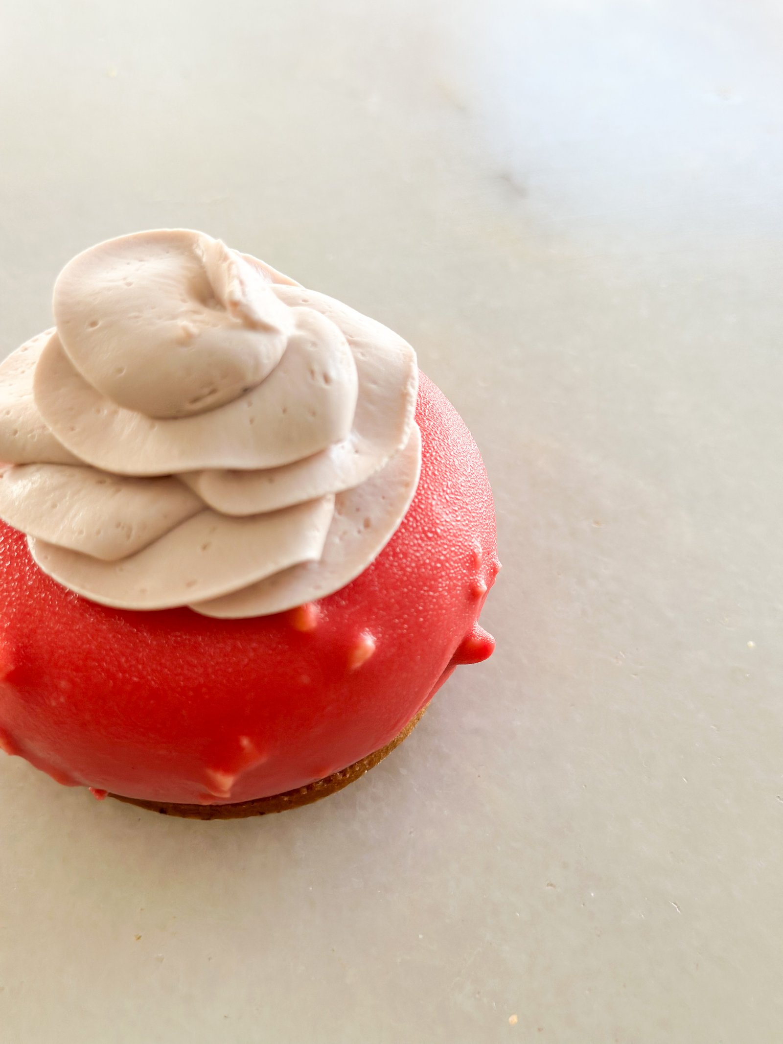 Entremet fruits rouges 